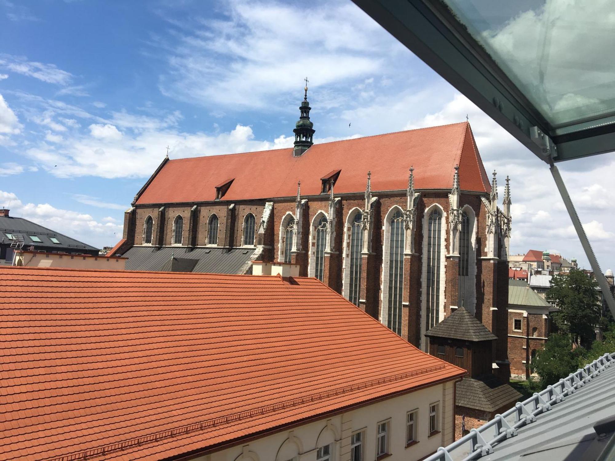 Central Penthouse With Terrace Krakow Luaran gambar